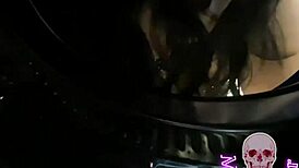 Busty European wife gets bent over in doggystyle for a massive cumshot