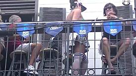 helena price flashing upskirt pussy in public