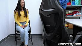 Teen Caught Shoplifting Faces Consequences from Store Officer