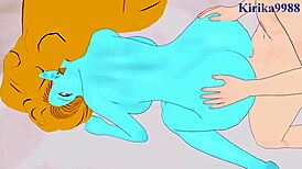 panchy fucks bulma's mom and zangya hard!