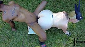 Hunter, you found that big booty PAWG Rabbit with monster cock?