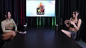 Ex-Boyfriend Teaches Her Anal Pleasure In Sheer Red Lingerie, Debora Andrade