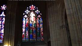 Inside prague castle