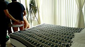 European Group Shares Casual Bareback Fun Together