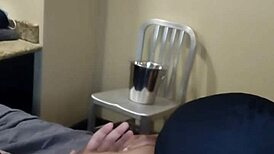 Prince Rock devours that chocolate ass! Rimjob delight!