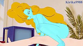 panchy fucks bulma's mom and zangya hard!