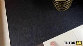 Tutor4K Man Convinces Local Whore and Teacher for Wild Sex