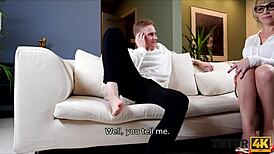 Tutor4K Man Convinces Local Whore and Teacher for Wild Sex