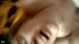 Jessica bends over for a rough doggystyle session in part two, getting hardcore treatment.