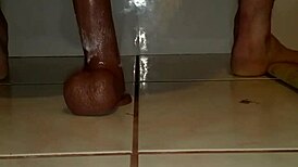 that huge dildo is fucking my ass so good, gaping wide