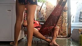 Young Babe Rides Wet Pussy In Public Homemade Sex