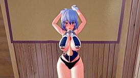 Sirius gets titty fucked with big ass and tits in pov