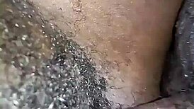 Pretty mature girlfriend fucking in dorm bedroom with hairy beaver