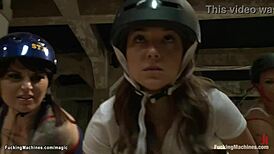 Lesbians Engage In Intense Fucking After Roller Derby Match