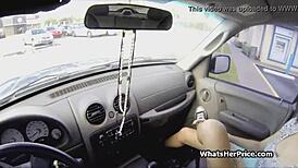 fucking a cute broke teen in glasses for quick cash deal