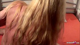 i caught german mom with girlfriend, got ffm threesome