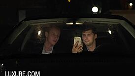 Surprise Guest Joins Gorgeous Brunette Poopea Pons in Exciting Encounter