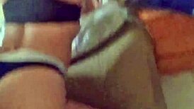 homemade holiday ride with big tits brunette