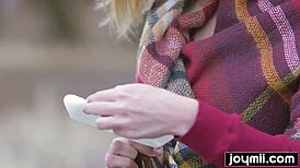 Joymii Teen Teases in Solo Squirting Session