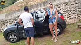 Katharine Madrid behind scenes with Tony Tigrao and Binho Ted