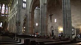 Inside prague castle