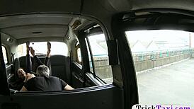 This hot wife got drilled by a fake driver in public.