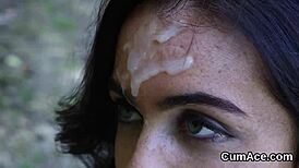 Wow, This Kitten Swallows Every Cumshot Drop!