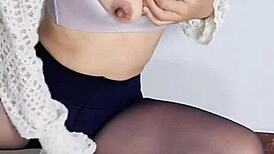 Siganjue Prepares in Front of the Mirror Before Work