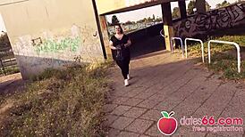 Amateur teen gets cum on face in facial videos