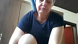 Busty Michelle Thorne In Heels Masturbates At Gloryhole, Seeking Facial Cumshot