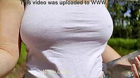 Man, my wife went braless on a wild public dare!