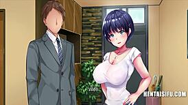 Husband's Stepdad Goes Wild in Hentai Madness