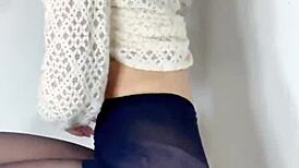 Siganjue Prepares in Front of the Mirror Before Work