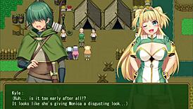 Stolen Newlywed Monica Tsundere Wife Feels Bound Emotions in Group Banging with Toys