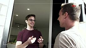 Linus Gray Gets Fucked for First Time on Camera Bareback