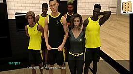 wvm 60 zoe teases with subtle moves in homemade anime clip