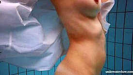 hey, wanna see lola’s big tits bounce in the pool underwater?