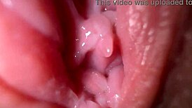 Close up teen pussy spreading with wild dirty talk