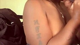 Wow! Stepsister Sucks 11-Inch Big Black Cock of Stepbrother!