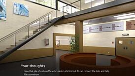 College Bound Student Plays Game