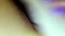 Why does this slutty girl with big boobs tease with a huge dildo?