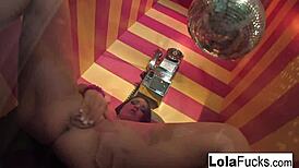 Lola foxx masturbates in nude compilation video
