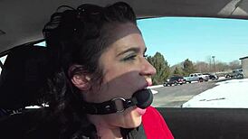 Hey, ever tried driving with a ball gag on?