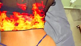 Passionate Hardcore Riding With Sexy Latina Girlfriend