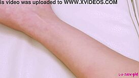 Glamorous Brunette Poses Naked in Close-Up Photoshoot