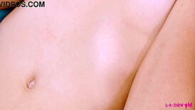 Glamorous Brunette Poses Naked in Close-Up Photoshoot