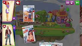 Detailed Exploration Of Sinful Town In Hentai Game