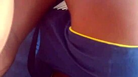 Preta do cu guloso devours blowjobs in lingerie