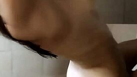 Sex In The Bathroom My Neighbor Did Not Stand And Swallow Cum