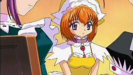 Anime Teen Plays with Toys